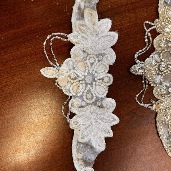 Gorgeous Jeweled Bridal Anklets - Picture 3 of 3